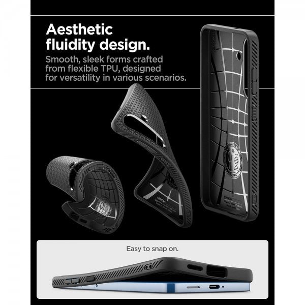 Spigen Samsung Galaxy S25 Plus Skal Liquid Air Matte Black