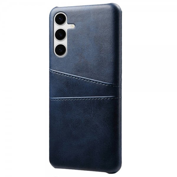 Samsung Galaxy S25 Plus Skal med två Kortfack Blå