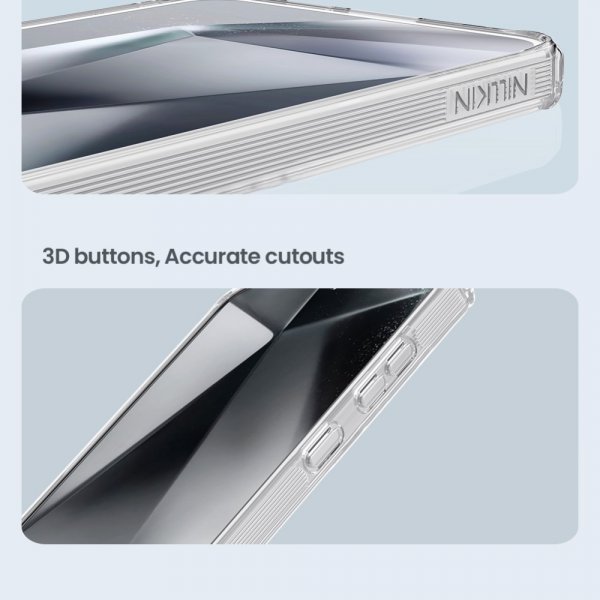 Nillkin Samsung Galaxy S25 Plus Skal Nature Pro Series MagSafe Transparent