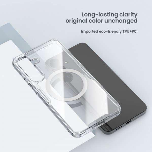 Nillkin Samsung Galaxy S25 Plus Skal Nature Pro Series MagSafe Transparent
