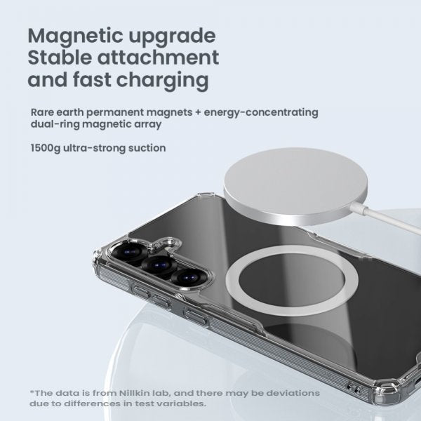 Nillkin Samsung Galaxy S25 Plus Skal Nature Pro Series MagSafe Transparent