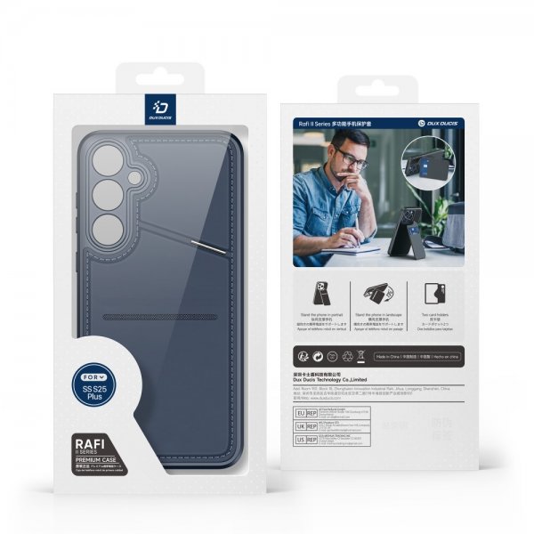 Dux Ducis Samsung Galaxy S25 Plus Skal Rafi II Series MagSafe Blå