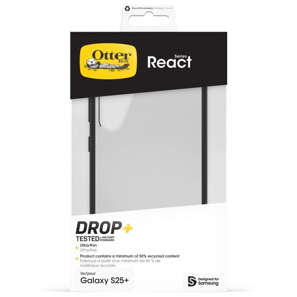 Otterbox Samsung Galaxy S25 Plus Skal React Black Crystal