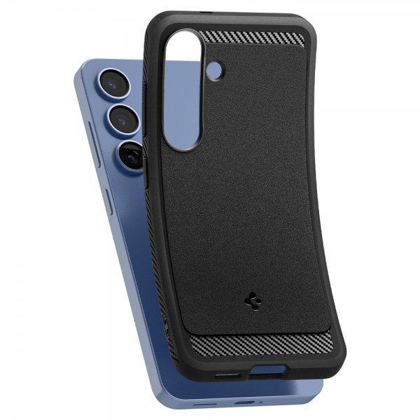 Spigen Samsung Galaxy S25 Plus Skal Rugged Armor MagFit Matte Black