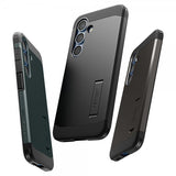 Spigen Samsung Galaxy S25 Plus Skal Tough Armor MagFit Abyss Green