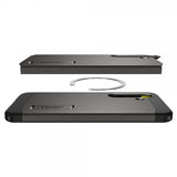 Spigen Samsung Galaxy S25 Plus Skal Tough Armor MagFit Gunmetal