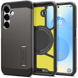 Spigen Samsung Galaxy S25 Plus Skal Tough Armor MagFit Gunmetal
