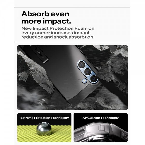 Spigen Samsung Galaxy S25 Plus Skal Tough Armor MagFit Svart