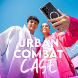 CARE by PanzerGlass Samsung Galaxy S25 Plus Skal Urban Combat MagSafe Vit