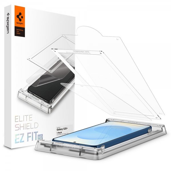 Spigen Samsung Galaxy S25 Plus Skärmskydd EliteShield EZ Fit