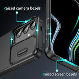 Samsung Galaxy S25 Skal Camera Slide Svart