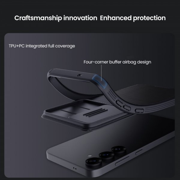 Nillkin Samsung Galaxy S25 Skal CamShield Pro Svart