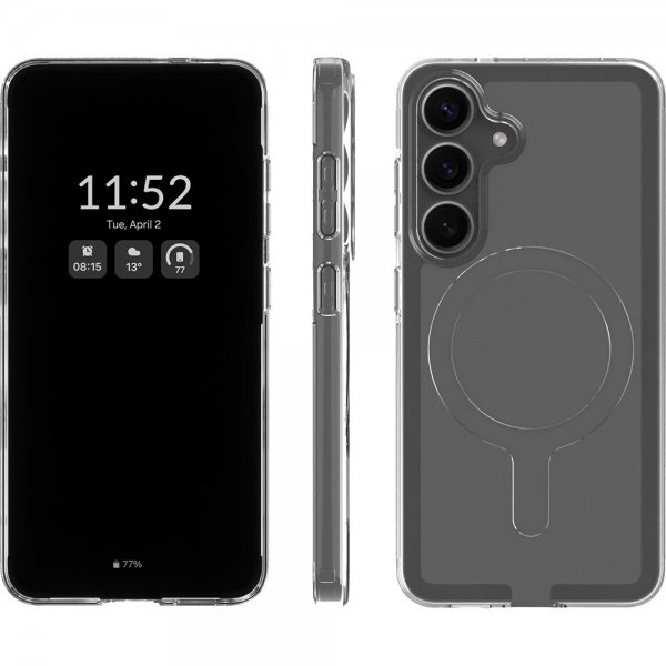 agood company Samsung Galaxy S25 Skal CLRPRTCT Transparent