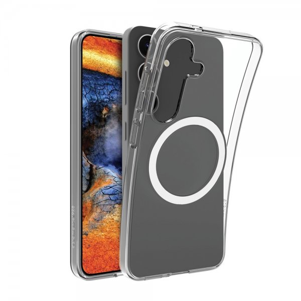 dbramante1928 Samsung Galaxy S25 Skal Greenland Pro Qi2 Transparent