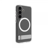 dbramante1928 Samsung Galaxy S25 Skal Iceland Pro Qi2 Kickstand Transparent