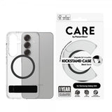 CARE by PanzerGlass Samsung Galaxy S25 Skal Kickstand MagSafe Svart