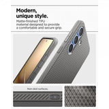 Spigen Samsung Galaxy S25 Skal Liquid Air Marble Gray