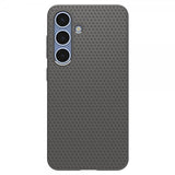 Spigen Samsung Galaxy S25 Skal Liquid Air Marble Gray