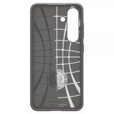 Spigen Samsung Galaxy S25 Skal Liquid Air Marble Gray