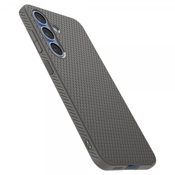 Spigen Samsung Galaxy S25 Skal Liquid Air Marble Gray