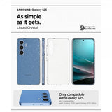 Spigen Samsung Galaxy S25 Skal Liquid Crystal Glitter Crystal Quartz