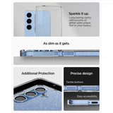 Spigen Samsung Galaxy S25 Skal Liquid Crystal Glitter Crystal Quartz