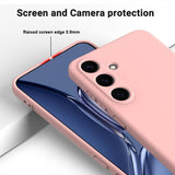Samsung Galaxy S25 Skal med Strap Silikon Rosa