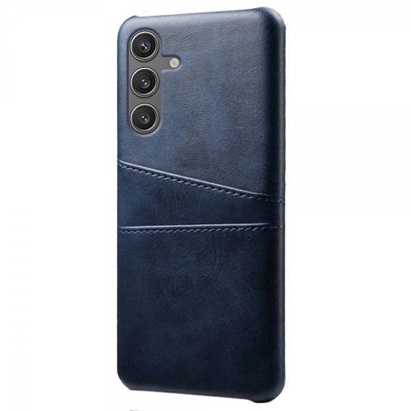 Samsung Galaxy S25 Skal med två Kortfack Blå