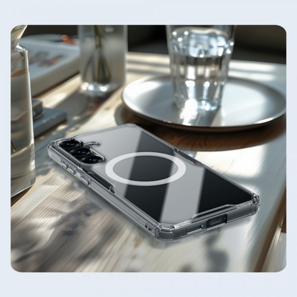 Nillkin Samsung Galaxy S25 Skal Nature Pro Series MagSafe Transparent