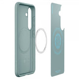 Spigen Samsung Galaxy S25 Skal Parallax MagFit Sage Green