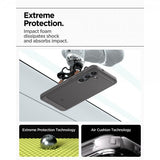 Spigen Samsung Galaxy S25 Skal Rugged Armor MagFit Marble Gray