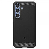 Spigen Samsung Galaxy S25 Skal Rugged Armor MagFit Matte Black