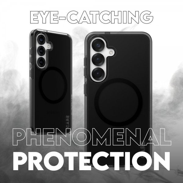 CARE by PanzerGlass Samsung Galaxy S25 Skal Smokey MagSafe Svart
