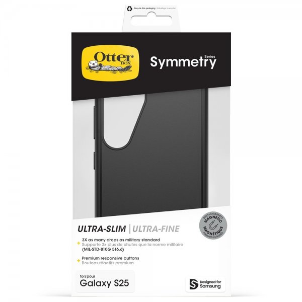 Otterbox Samsung Galaxy S25 Skal Symmetry MagSafe Svart