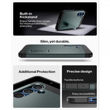 Spigen Samsung Galaxy S25 Skal Tough Armor MagFit Abyss Green