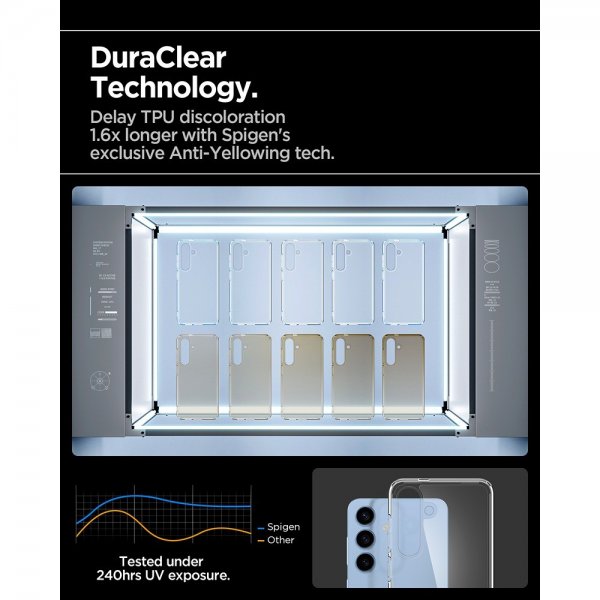 Spigen Samsung Galaxy S25 Skal Ultra Hybrid Crystal Clear