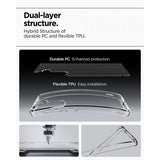 Spigen Samsung Galaxy S25 Skal Ultra Hybrid Crystal Clear
