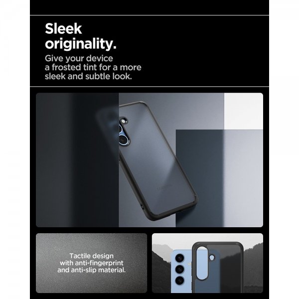 Spigen Samsung Galaxy S25 Skal Ultra Hybrid Frost Black