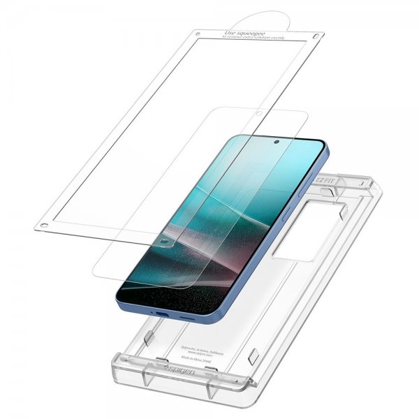Spigen Samsung Galaxy S25 Skärmskydd EliteShield EZ Fit