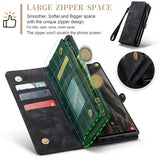CaseMe Samsung Galaxy S25 Ultra Fodral 008 Series Löstagbart Skal Svart