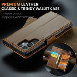CaseMe Samsung Galaxy S25 Ultra Fodral 023 Series Brun