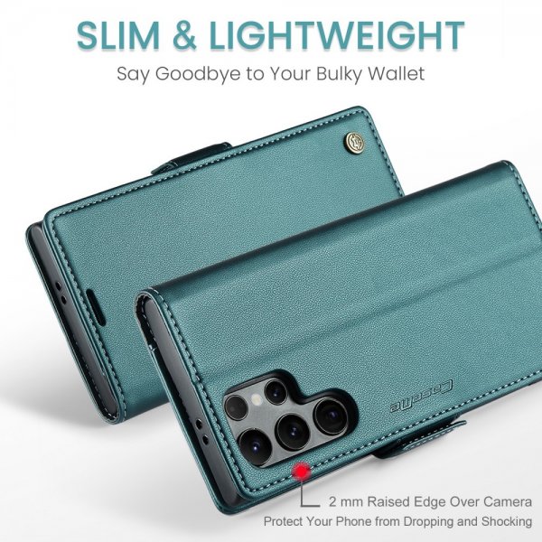 CaseMe Samsung Galaxy S25 Ultra Fodral 023 Series Grön
