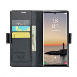 CaseMe Samsung Galaxy S25 Ultra Fodral 023 Series Svart