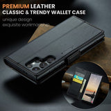 CaseMe Samsung Galaxy S25 Ultra Fodral 023 Series Svart