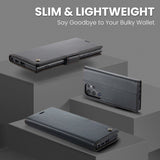 CaseMe Samsung Galaxy S25 Ultra Fodral 023 Series Svart