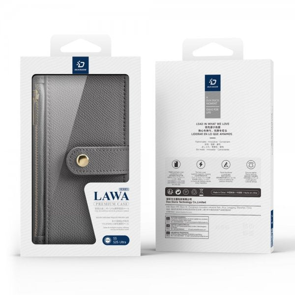 Dux Ducis Samsung Galaxy S25 Ultra Fodral 2-i-1 Lawa Series MagSafe Grå