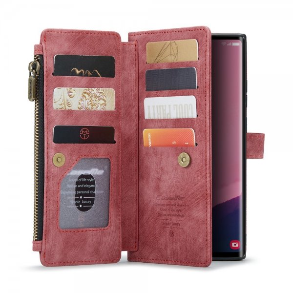 CaseMe Samsung Galaxy S25 Ultra Fodral C30 Series Röd