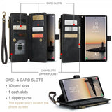 CaseMe Samsung Galaxy S25 Ultra Fodral C30 Series Svart