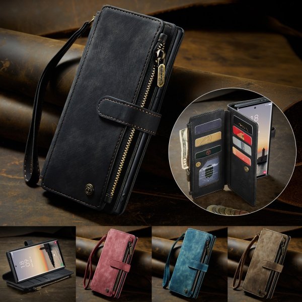 CaseMe Samsung Galaxy S25 Ultra Fodral C30 Series Svart