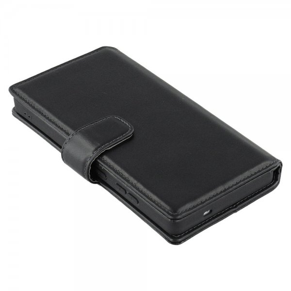 Nordic Covers Samsung Galaxy S25 Ultra Fodral Essential Leather Raven Black